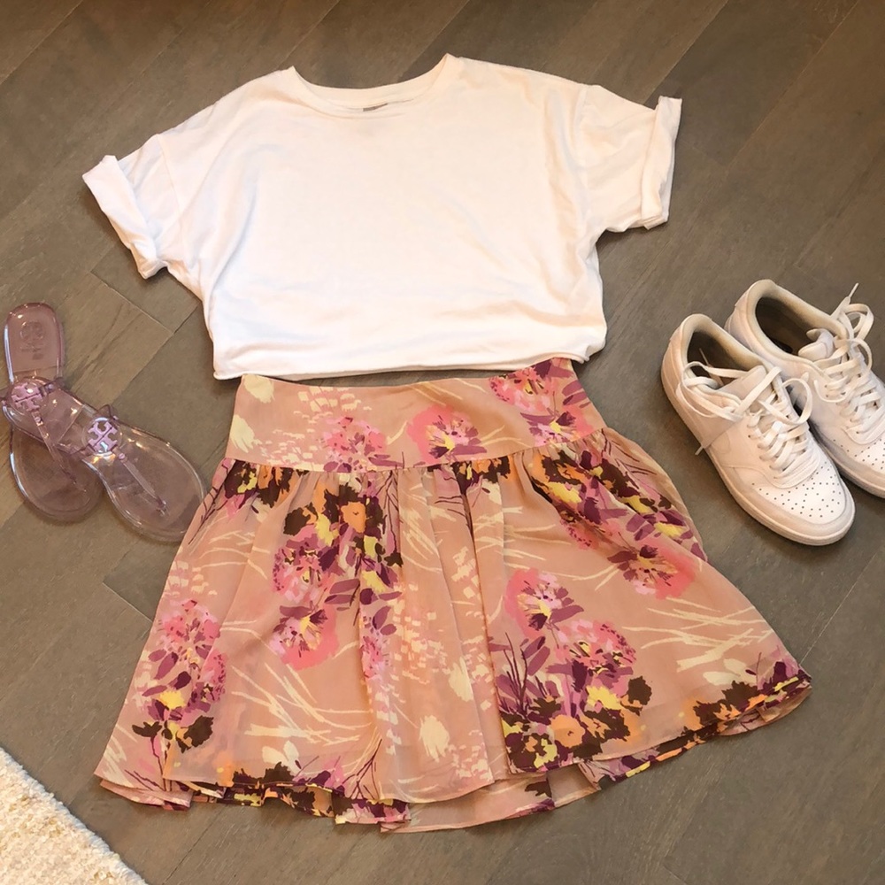 Gap Floral Skirt